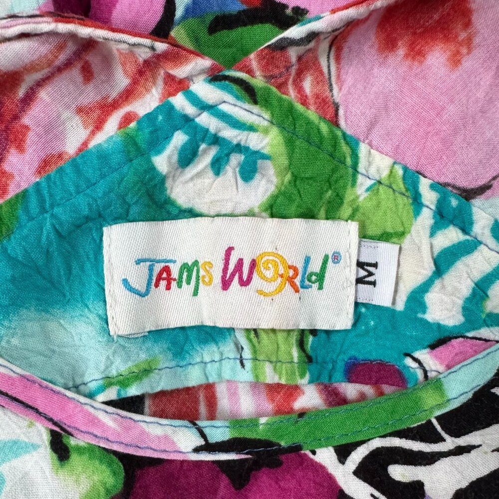 Jams World Vintage Colorful Floral Garden Sundress EUC! - Picture 4 of 7